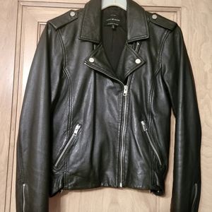 Leather Moto Jacket